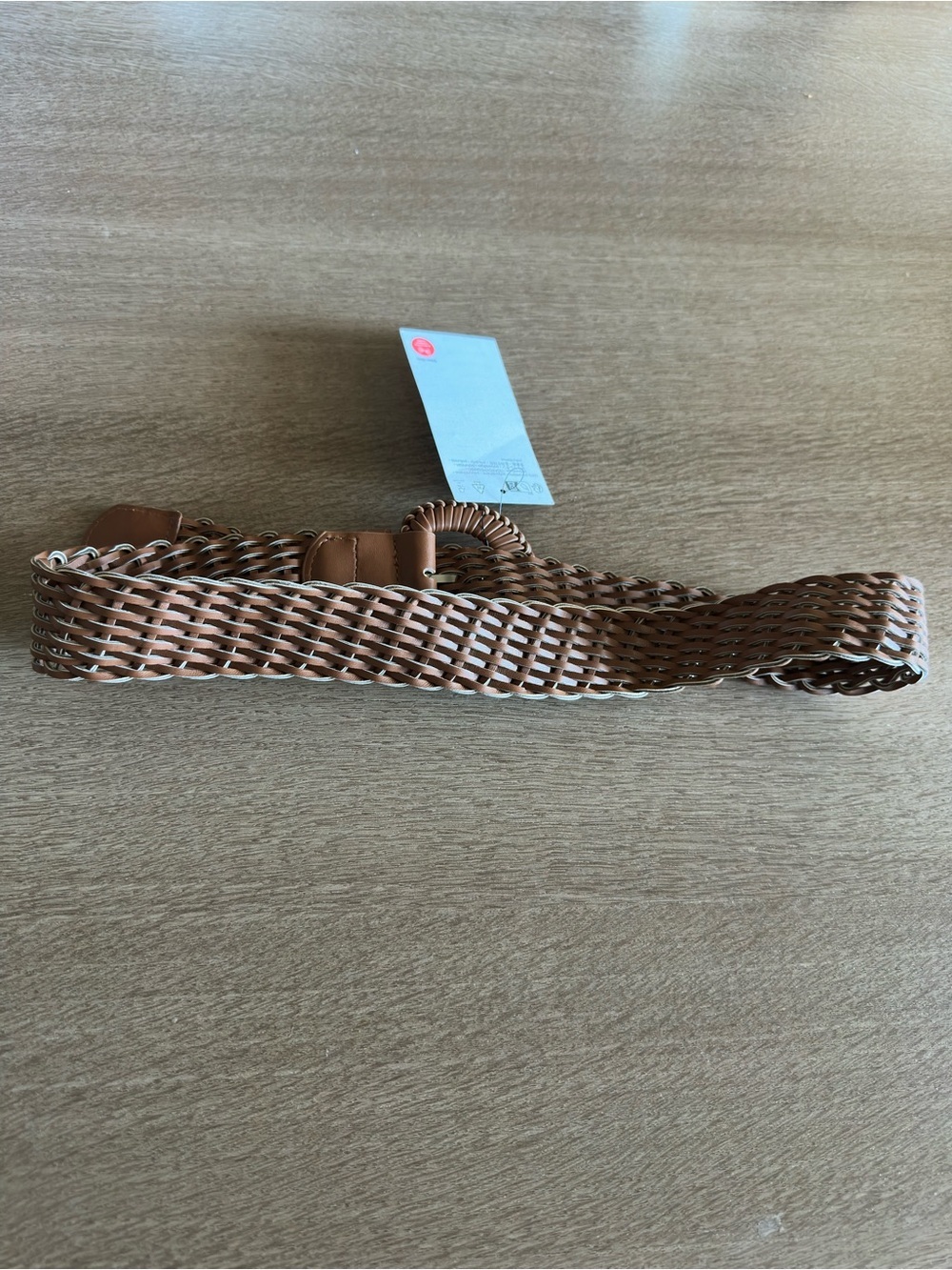 Zara Braided Round-Buckle Belt - Picture 5 of 7